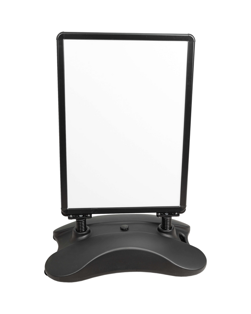 Aufsteller Kundenstopper "TheTank" Passantenstopper für Einzelhandel, Laden, Café, Bar, Restaurant | schwarz