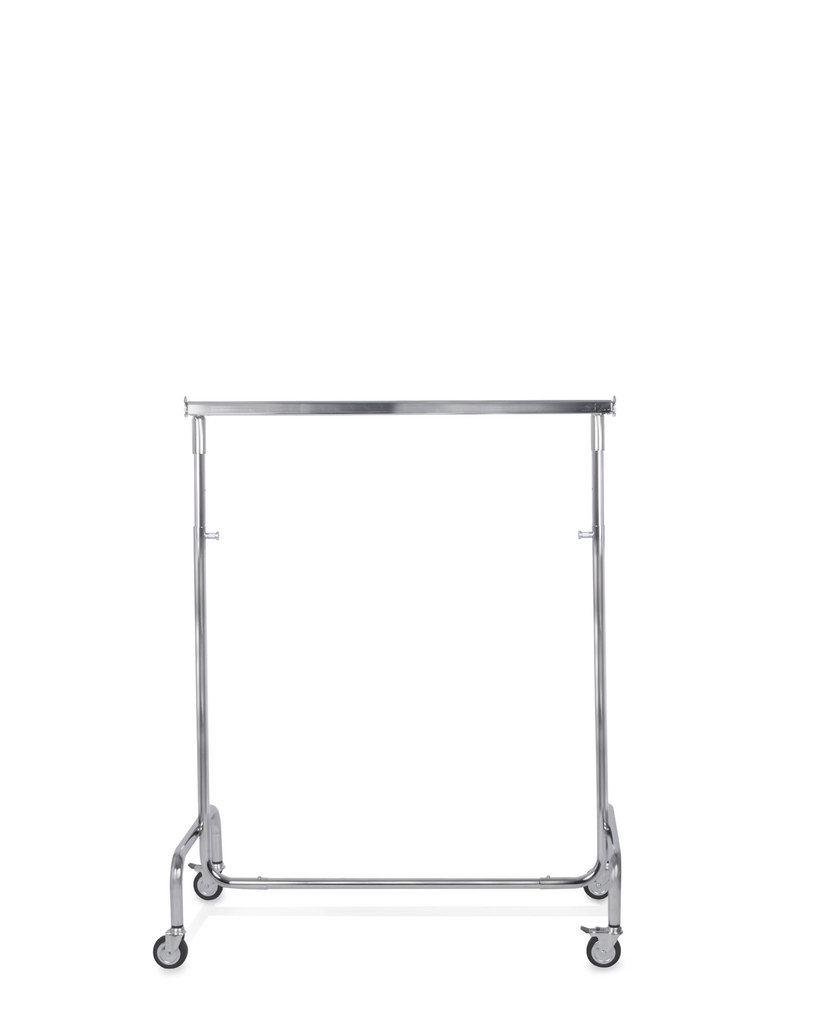 Profi-Kleiderstange / Kleiderständer rollbar, höhenverstellbar – FrauEinzelhandel GmbH