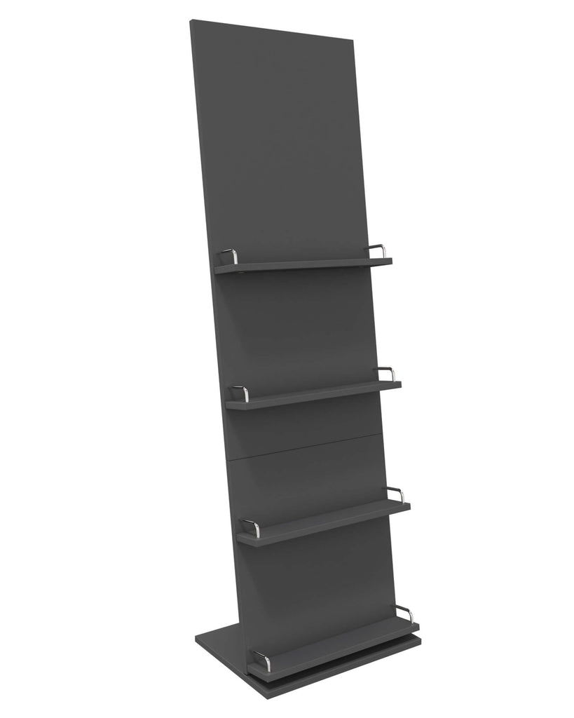 Kartenständer Prospektständer Buchständer für Concept Stores DIN-A5, 170x50x38cm | minimalistisch